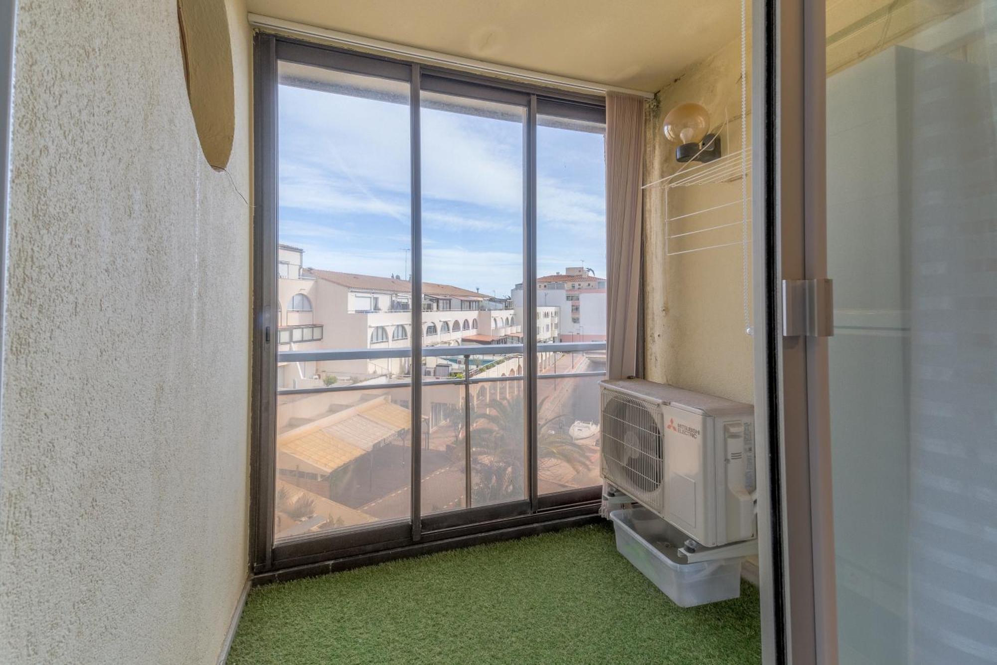 Appt T2 Cabine Clim Parking Privee Vu Mer Sète Kültér fotó