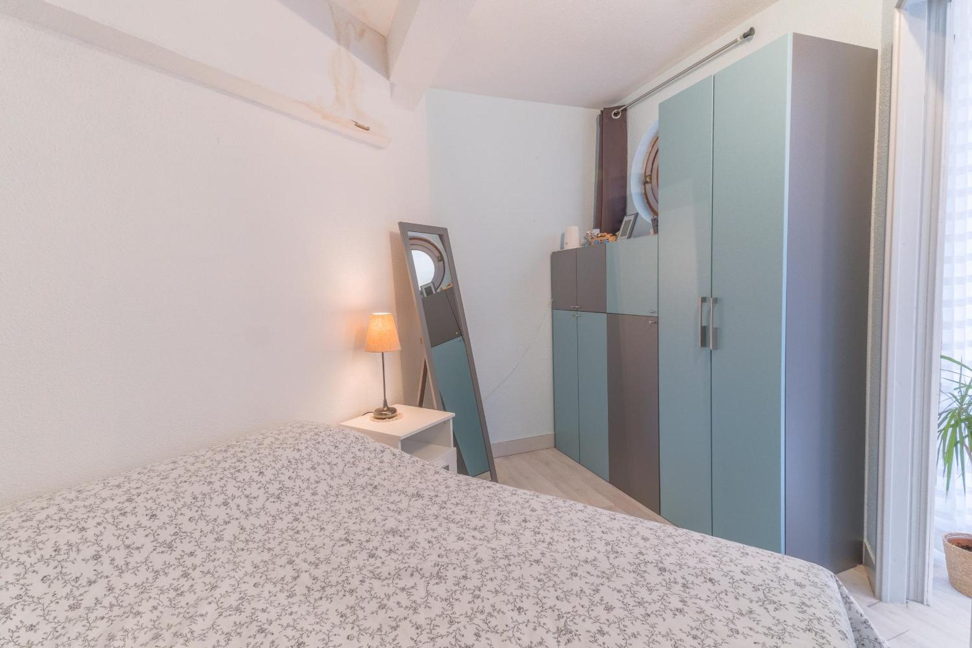 Appt T2 Cabine Clim Parking Privee Vu Mer Sète Kültér fotó